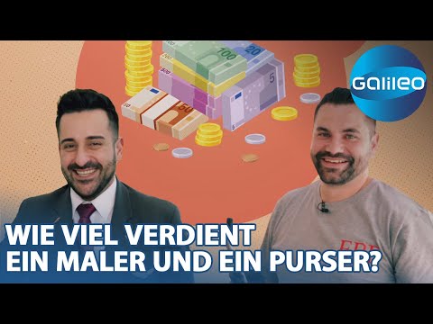 Galileo Gehaltscheck: Was bleibt am Ende bei Maler Marc & Purser Payam vom Gehalt übrig?