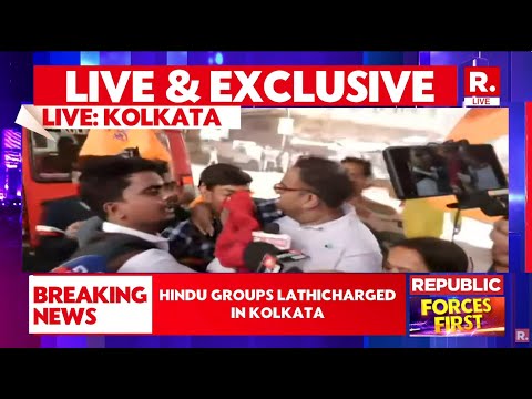 BREAKING LIVE: Hindu Groups Lathicharged In Kolkata During Protest Against Bangladesh
