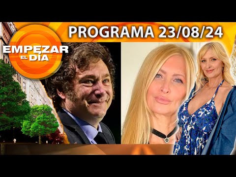 Empezar el día con Yuyito - Programa del 23/08/24 - JAVIER MILEI CONOCERÁ A LA FAMILIA DE YUYITO