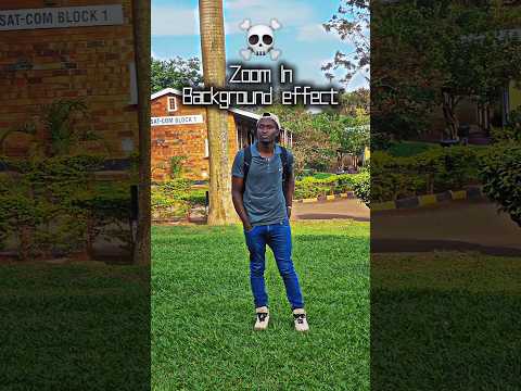 Zoom in background effect on capcut #capcut #trending #edits #effects