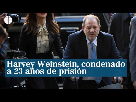 Harvey Weinstein, condenado a 23 años de prisión