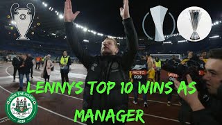 Neil Lennons top wins as Celtic Manager | bringing the Thunder back to Paradise | Celtic Fc