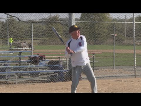 A longtime ball player retires at the age of 87