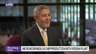 Thumbnail for the video "Micron CEO on Expanding Chip Production, Memory Demand" from Bloomberg Television