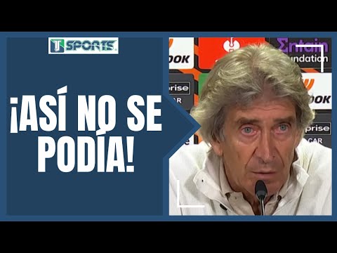 Manuel Pellegrini ASEGURA que el Real Betis perdió con el Manchester United por la NÓMINA más ALTA