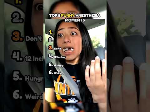 Top 5 Funny Anesthesia Reactions #memes #shorts #funny