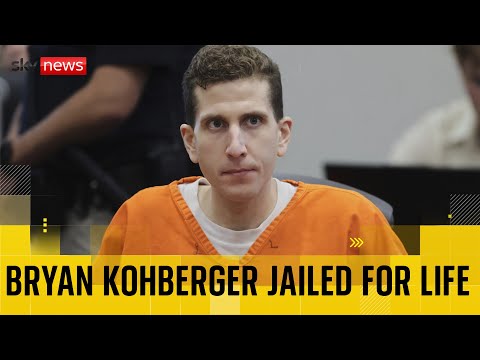 Idaho Murders: Bryan Kohberger jailed for life