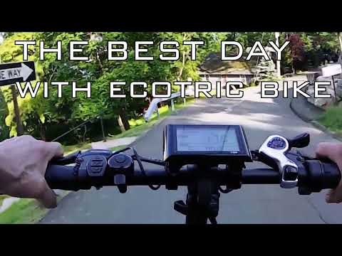 The best day with ecotric electric bike!