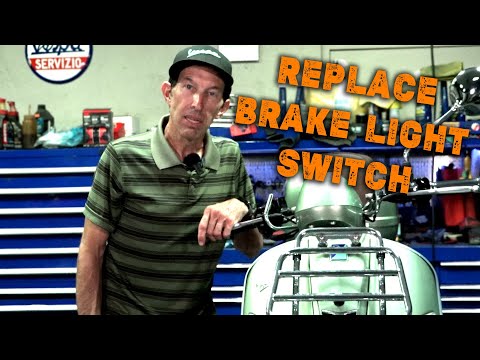 How To Change a Brake Light Switch on a Modern Vespa