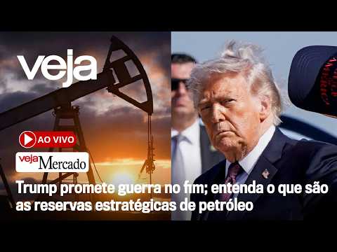 AO VIVO: Trump promete guerra no fim; entenda o que são as reservas estratégicas de petróleo