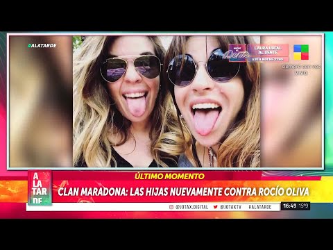 Clan Maradona: las hijas nuevamente contra Rocío Oliva