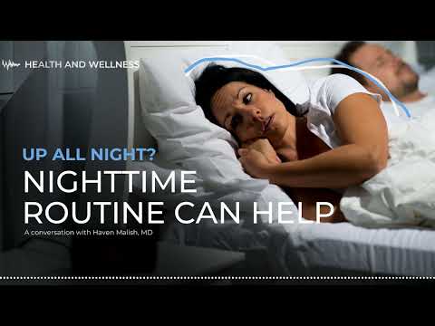 Nighttime routine can help with sleep problems | Sanford Health News