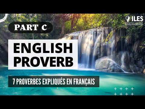 Partie 3 : 7 Proverbes Anglais EXPIQUES en Francais – Proverbes commençant par la lettre C