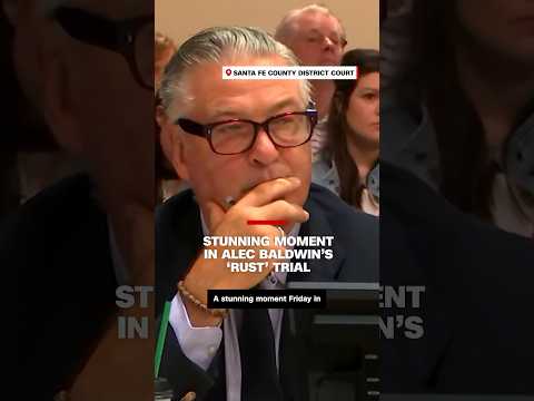 Stunning moment in Alec Baldwin's 'Rust' trial