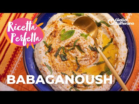 BABAGANOUSH - APERITIVO SUPER SAPORITO!😍🍆💜