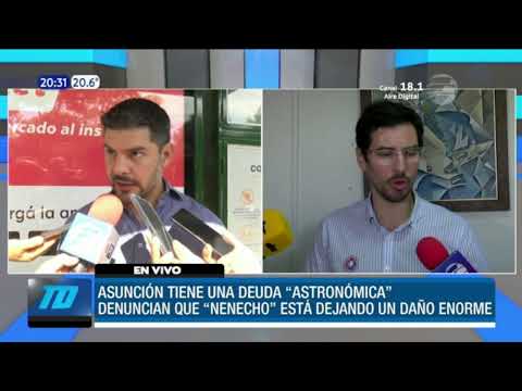 Asunción tiene una deuda astronómica
