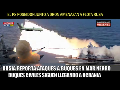 Rusia ATACADA por fuerzas ucranianas en el mar Negro EEUU continua con explosiones