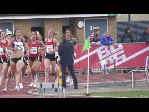 1500m Women Final British Universities Colleges Sports BUCS Championships 02052022