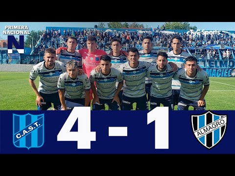 San Telmo 4-1 Almagro | Primera Nacional | Fecha 8 (Zona B)