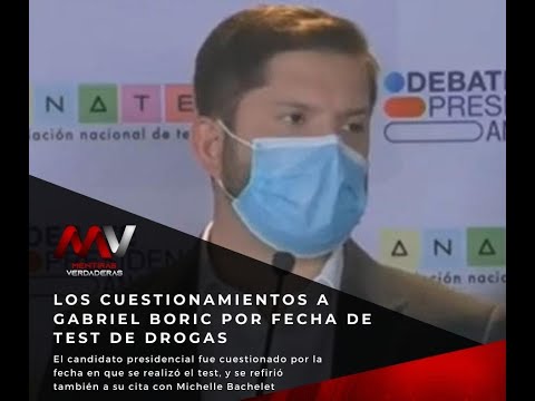 Los cuestionamientos a Gabriel Boric por test de drogas