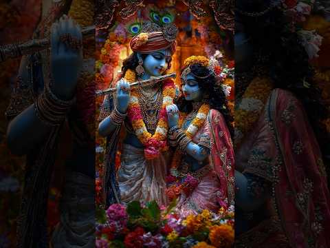 मुलाकात जाने हो फिर कब हमारी, जरा पास बैठो हे बांके बिहारी#bhakti #ytshorts#Radhe Krishna#status