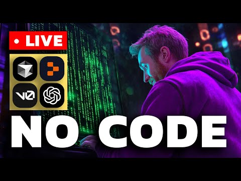 Can AI Build an App With No Code? Watch LIVE!