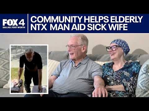 NTX community helps 81-year-old support wife's cancer fight