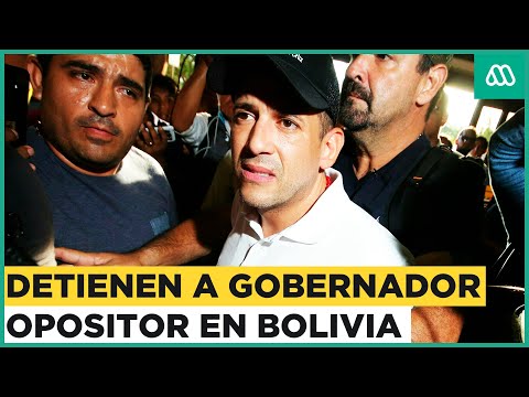 Detienen a gobernador opositor en Bolivia: La califican como secuestro