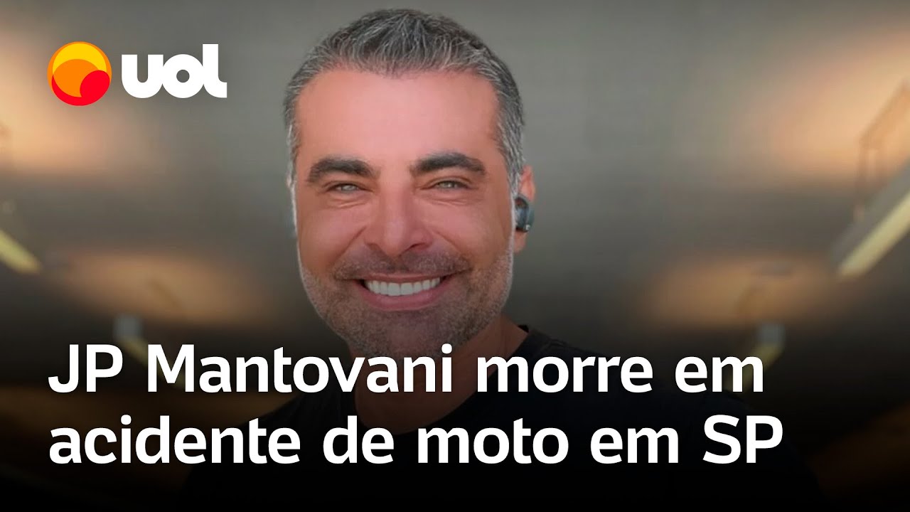 JP Mantovani morre em acidente de moto na Marginal Pinheiros, em São Paulo, aos 46 anos