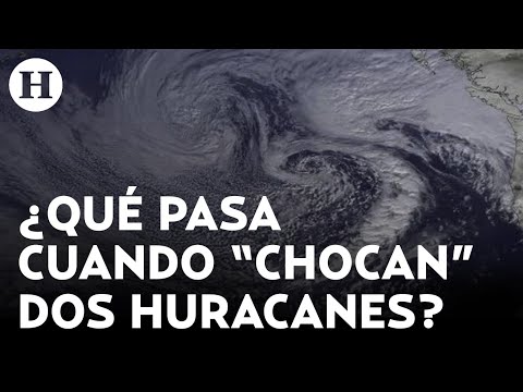 ¿Qué es el efecto Fujiwhara? Fenómeno que vivirán las costas de México por presencia de 4 huracanes