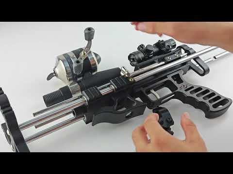 POWERFUL Lieying Gun shape Slingshot