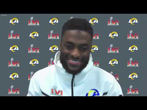 Rams WR Van Jefferson On Odell Beckham Jr.'s Influence, Advice From Father Going Into Super Bowl LVI video clip
