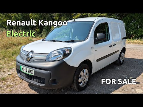 Renault Kangoo ZE33 electric van for sale. Low mileage van with new rear lining.