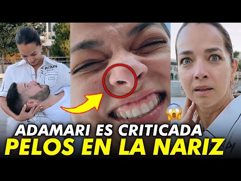 Adamari López es CRITICADA por PELOS en la NARIZ  detalle que quedó en un video