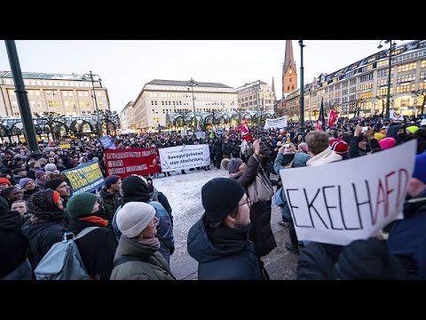 Ογκώδεις διαδηλώσεις σε 100 γερμανικές πόλεις κατά του ρατσισμού
