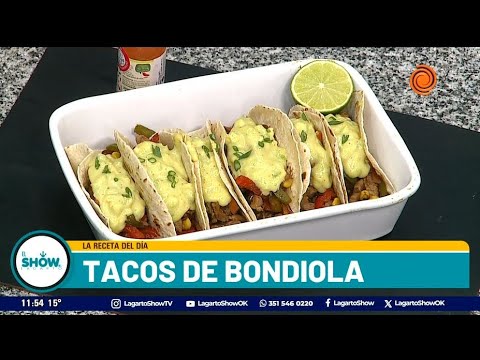 Tacos de bondiola recetas de Dante Enriquez