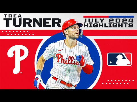 A-GAME TREA! Trea Turner was terrific for the Phillies! (July 2024 MLB highlights)