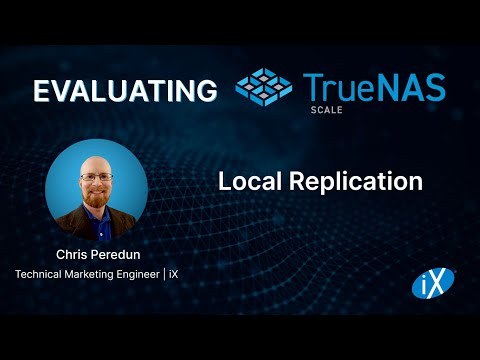 TrueNAS SCALE Evaluation Guide | Local Replication