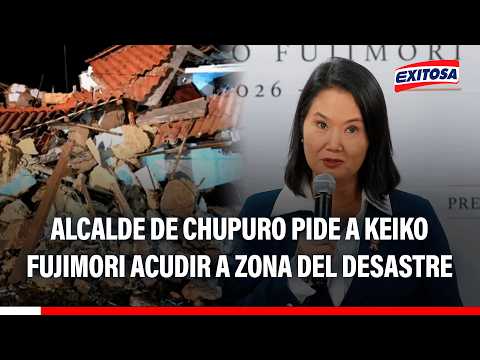 🔴🔵 Sismo de 5.1 en Junín: Alcalde de Chupuro pide a Keiko Fujimori acudir a la zona del desastre
