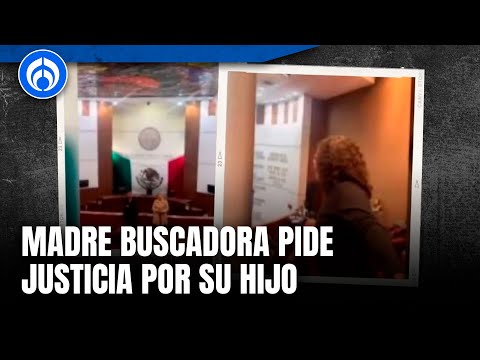 Madre buscadora estalla contra gobierno de Zacatecas por no informarle sobre su hijo desaparecido