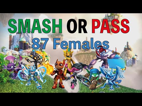 Skylanders SMASH OR PASS Definitive Edition - 87 Female Skylanders, NPCs, Villains, and More!
