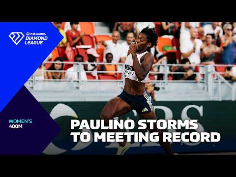 Paulino storms to meeting record in Monaco - Wanda Diamond League