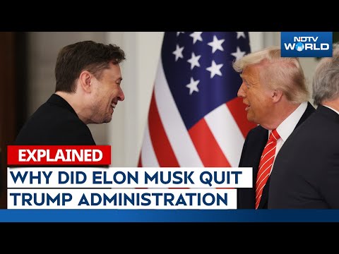 Elon Musk Leaves Trump | Explained: Musk Bids Farewell To Trump Administration - What Was His Role?