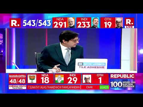 Opposition Will Try To Portray It's Performance In Elections As A Moral Victory Against BJP : Arnab