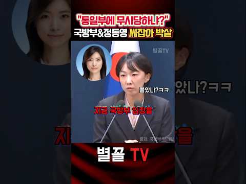 정동영&amp;국방부 싸잡아 개박살을 내는 김서영 <strong>기자</strong>