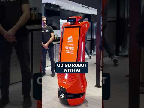 Odigo robot with AI  | New Technology | PRO Robots