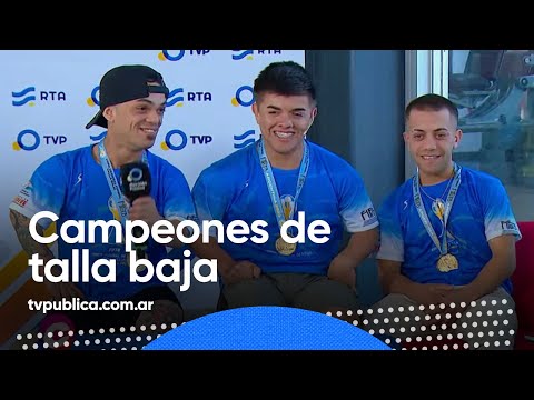 La Selección Argentina de Talla Baja campeona del Mundo 2023 - Todos Estamos Conectados