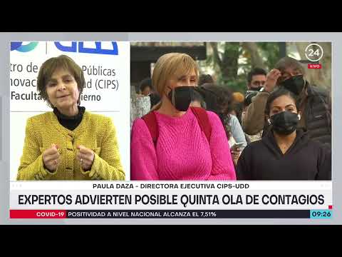 Paula Daza: Las personas tienen que ver que las vacunas se les acercan | 24 Horas TVN Chile