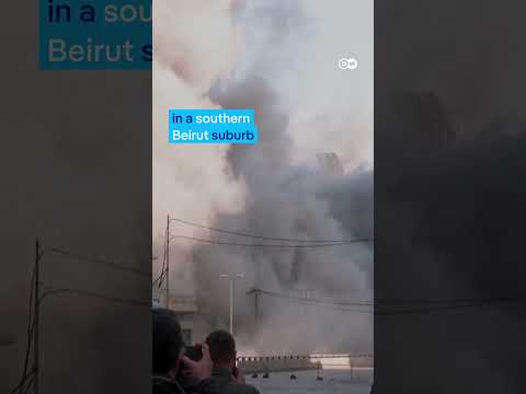 Israeli strike destroys building in Beirut's southern suburbs | DW News