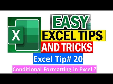 MS Excel Conditional Formatting | Conditional formatting in Excel | #excel #exceltip #exceltutorial